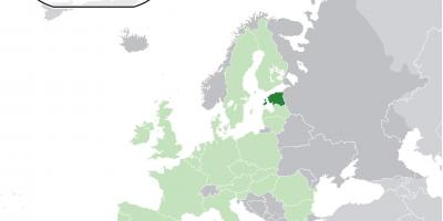 ესტონეთის წლის ევროპის რუკა